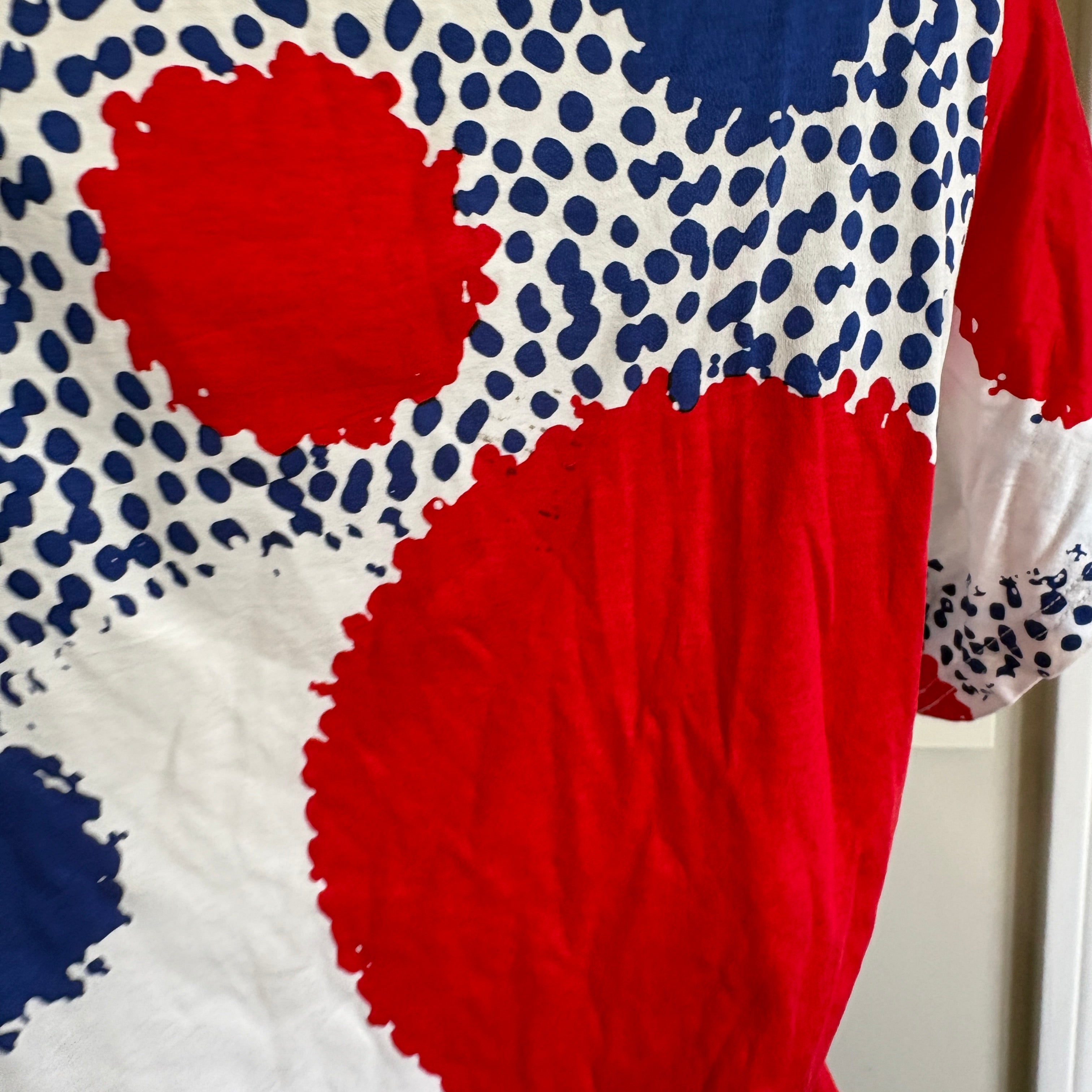 00s Jean Paul Gaultier polka dot top (size M)