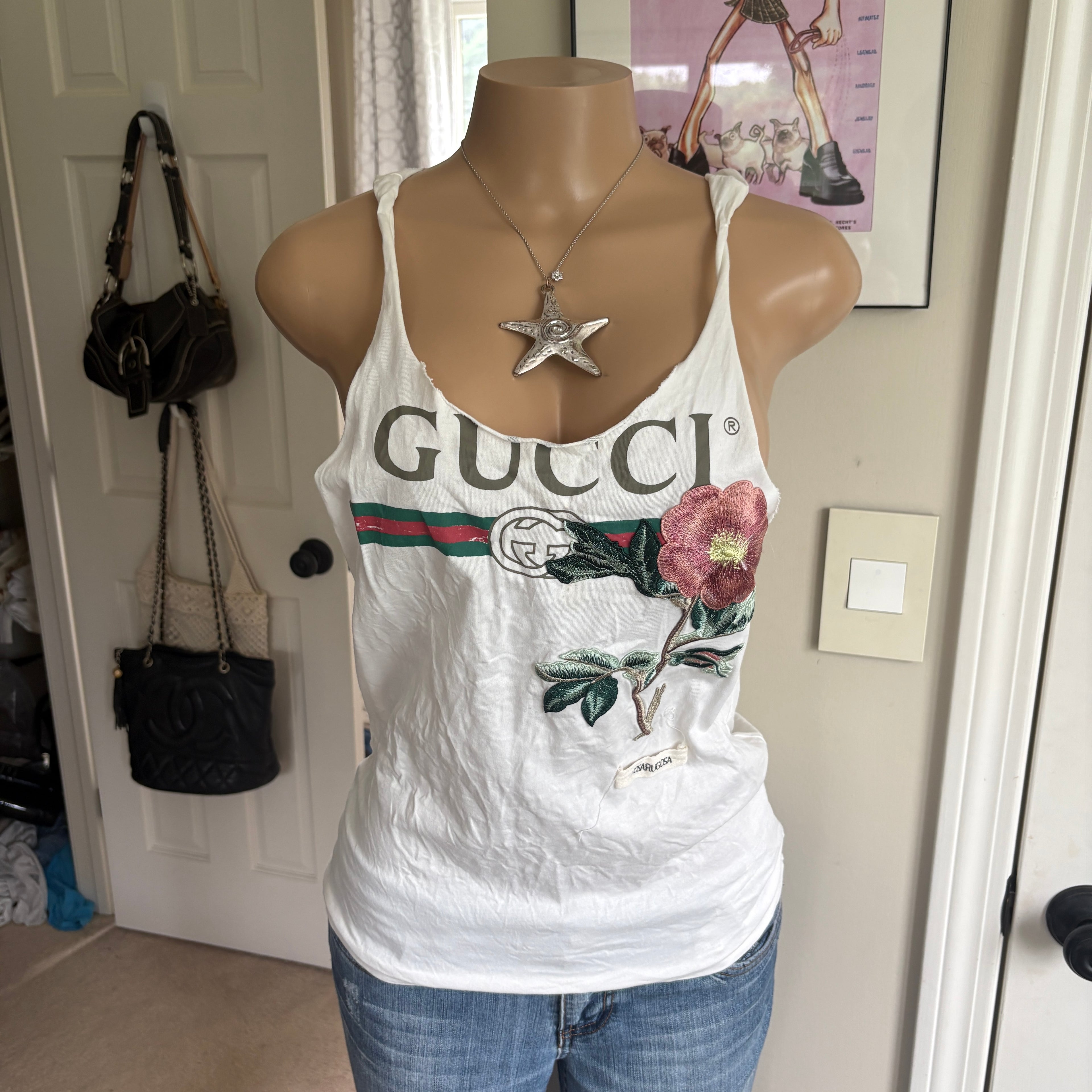 00s Gucci tank top (size L)
