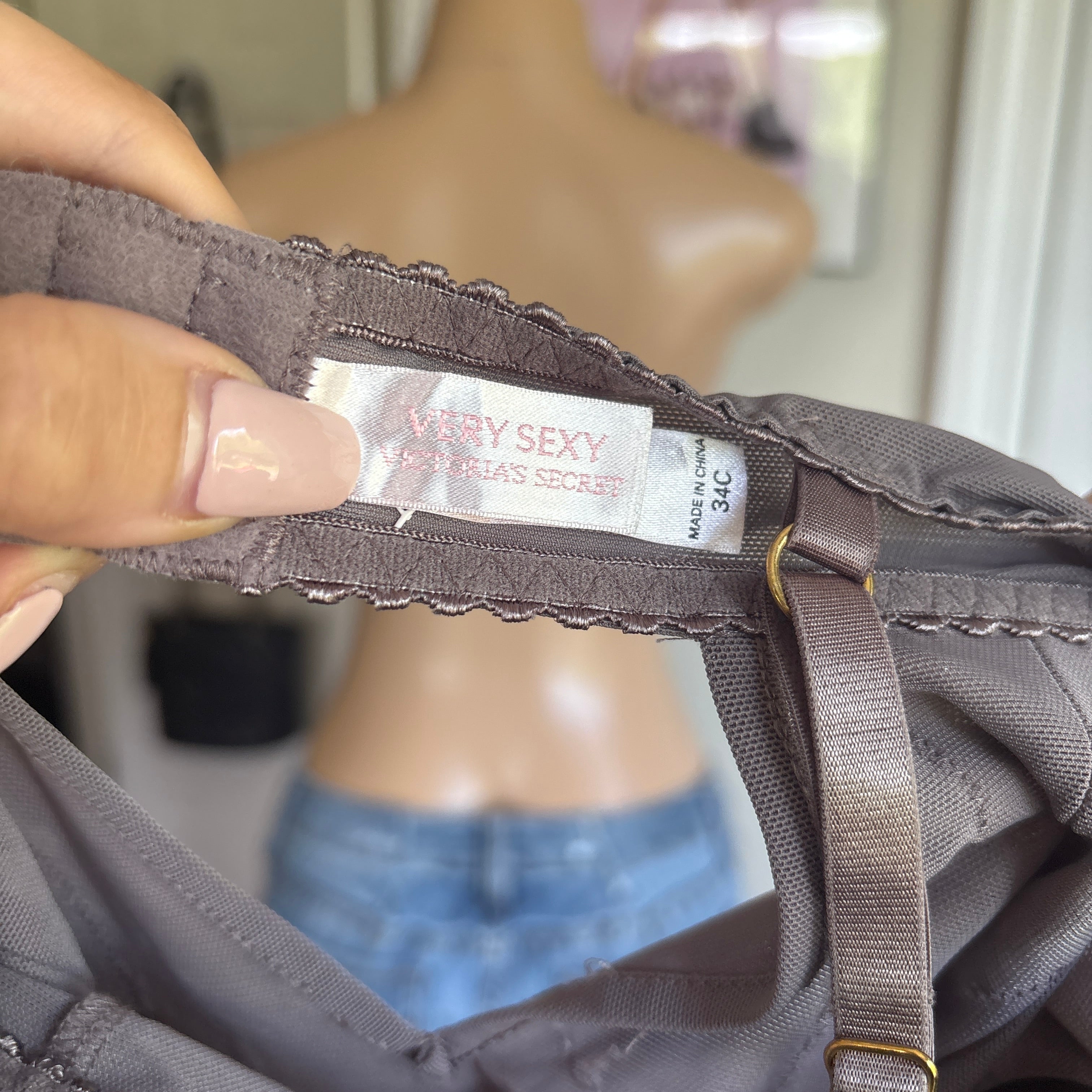 00s Victoria's Secret taupe corset bustier top (size 34C)