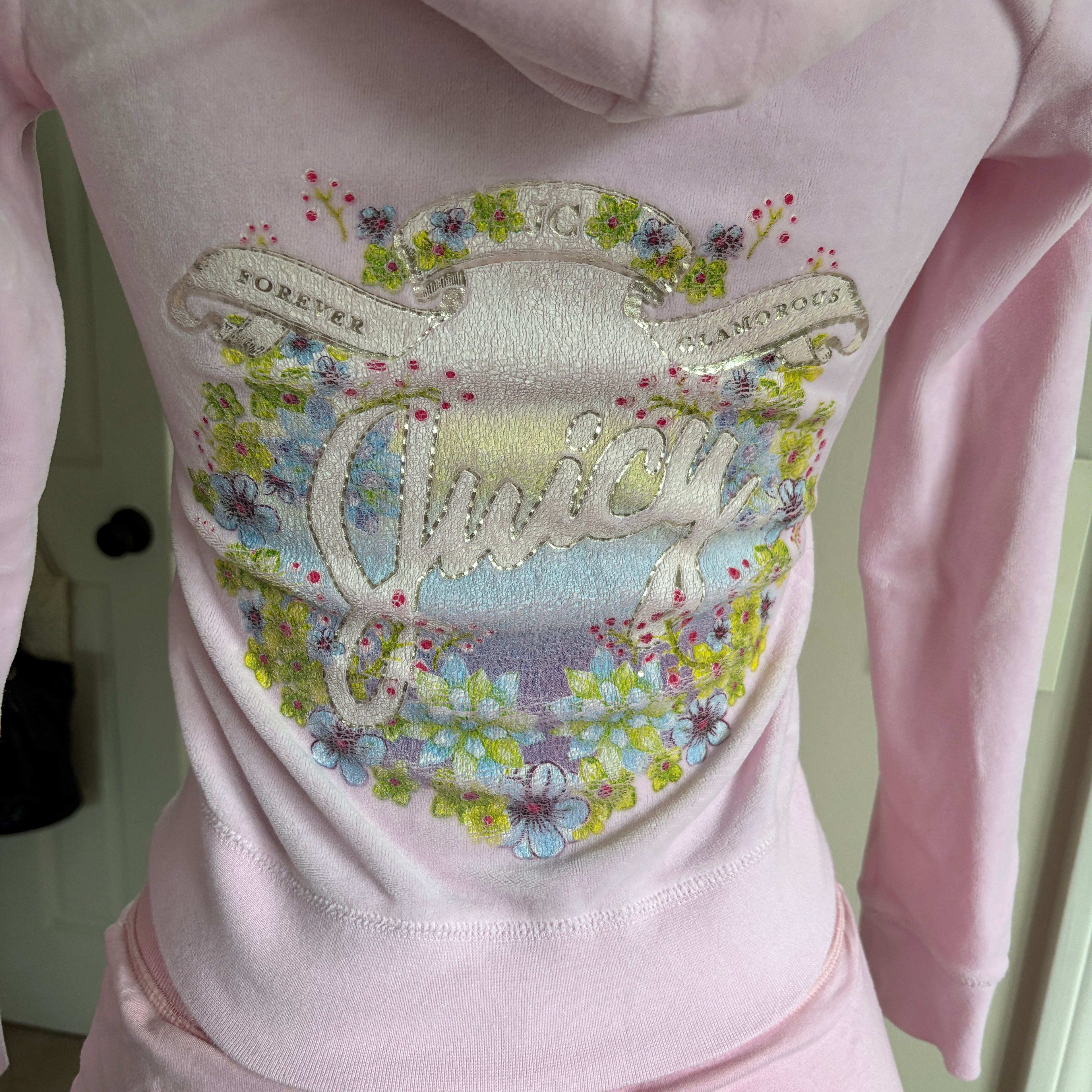 00s Juicy Couture baby pink (size XS)