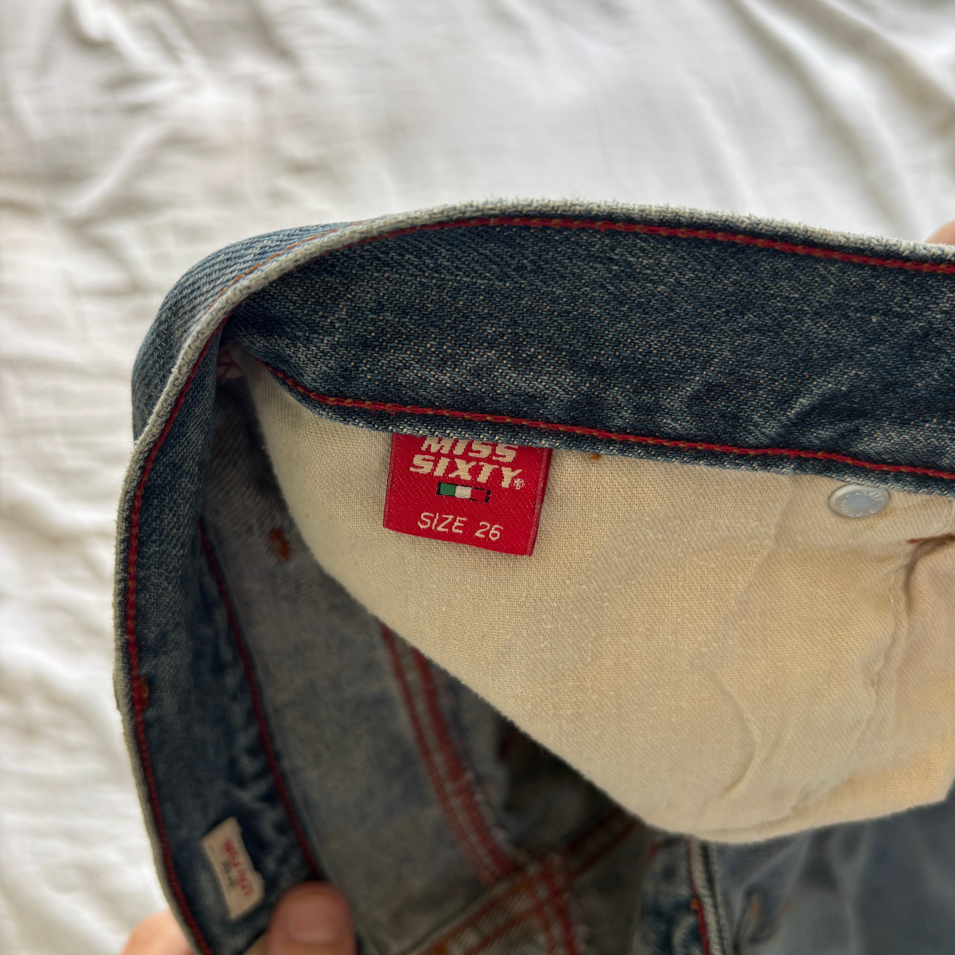 00s vintage Miss Sixty denim jeans (size S)
