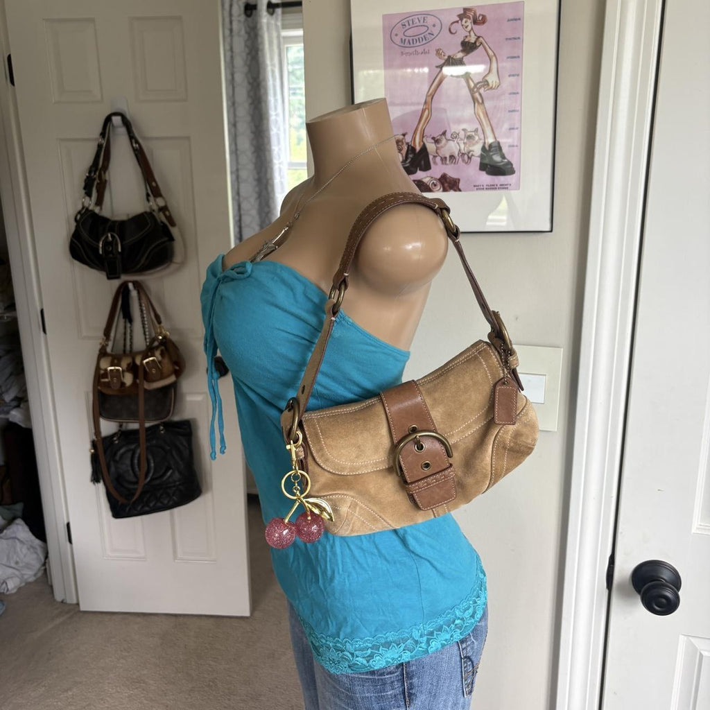 y2k 2000s turquoise tie front strapless top