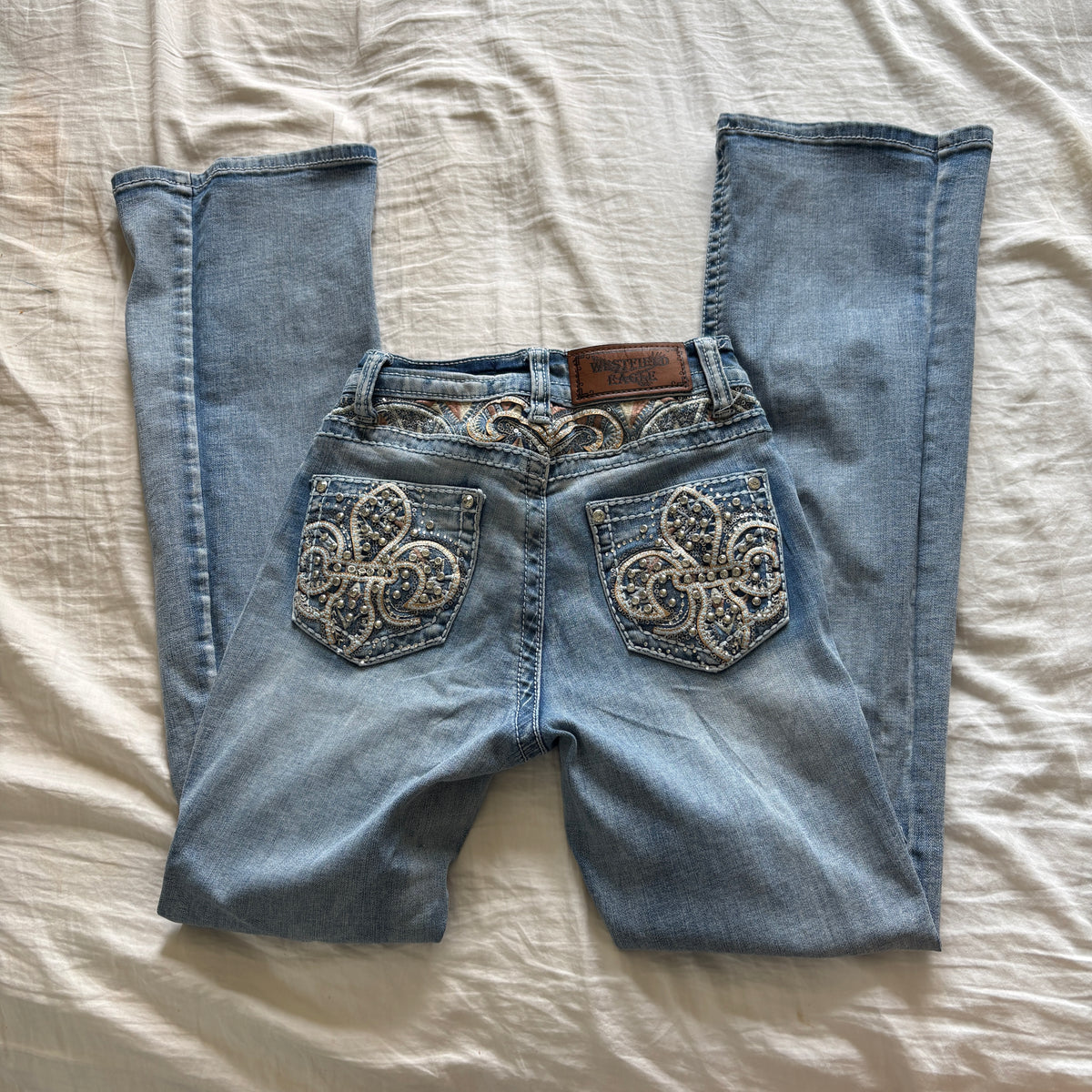 00s Westfield Eagle bootcut jeans (size S)