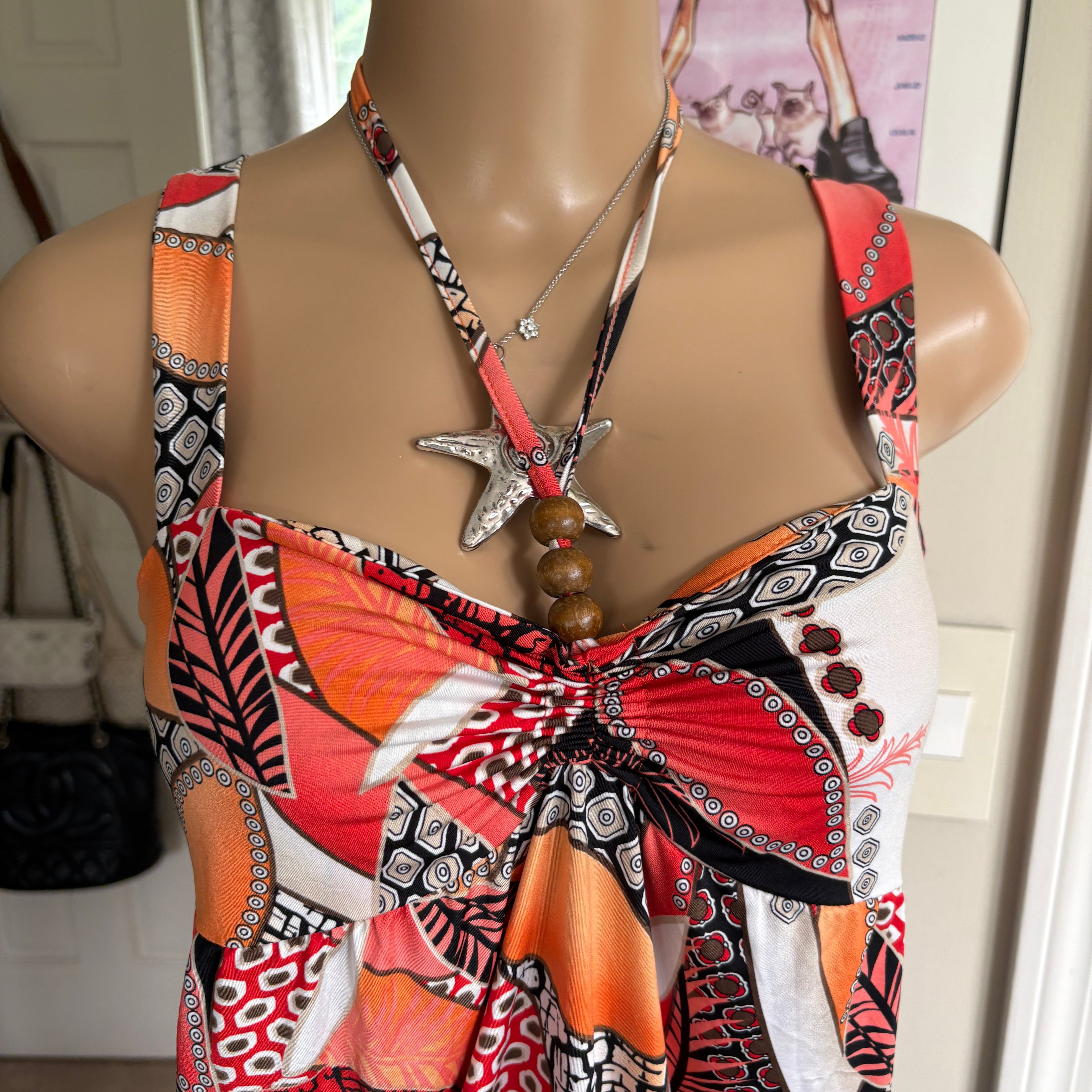00s avant garde halter tank top (size M)