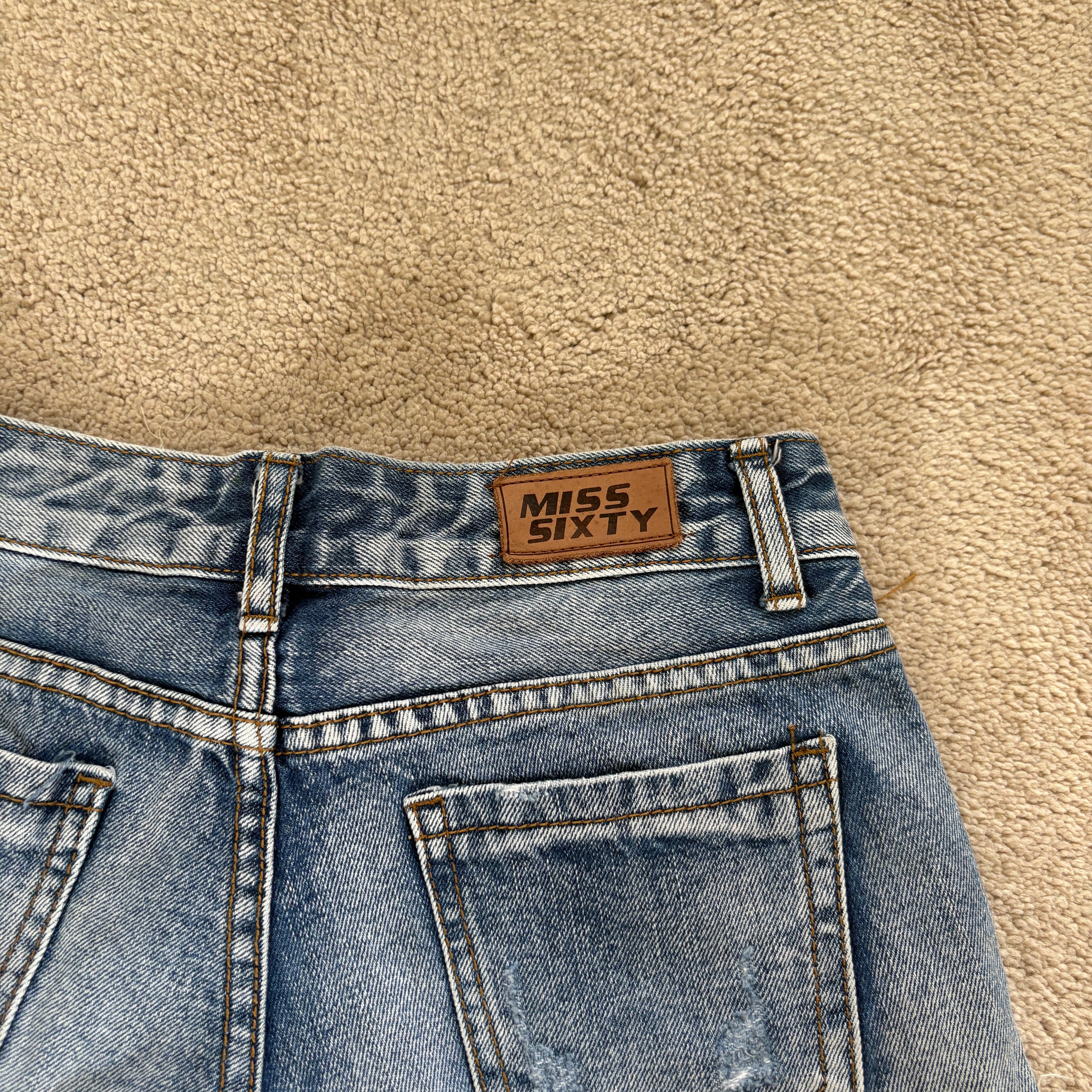 00s Miss Sixty denim shorts (size S)