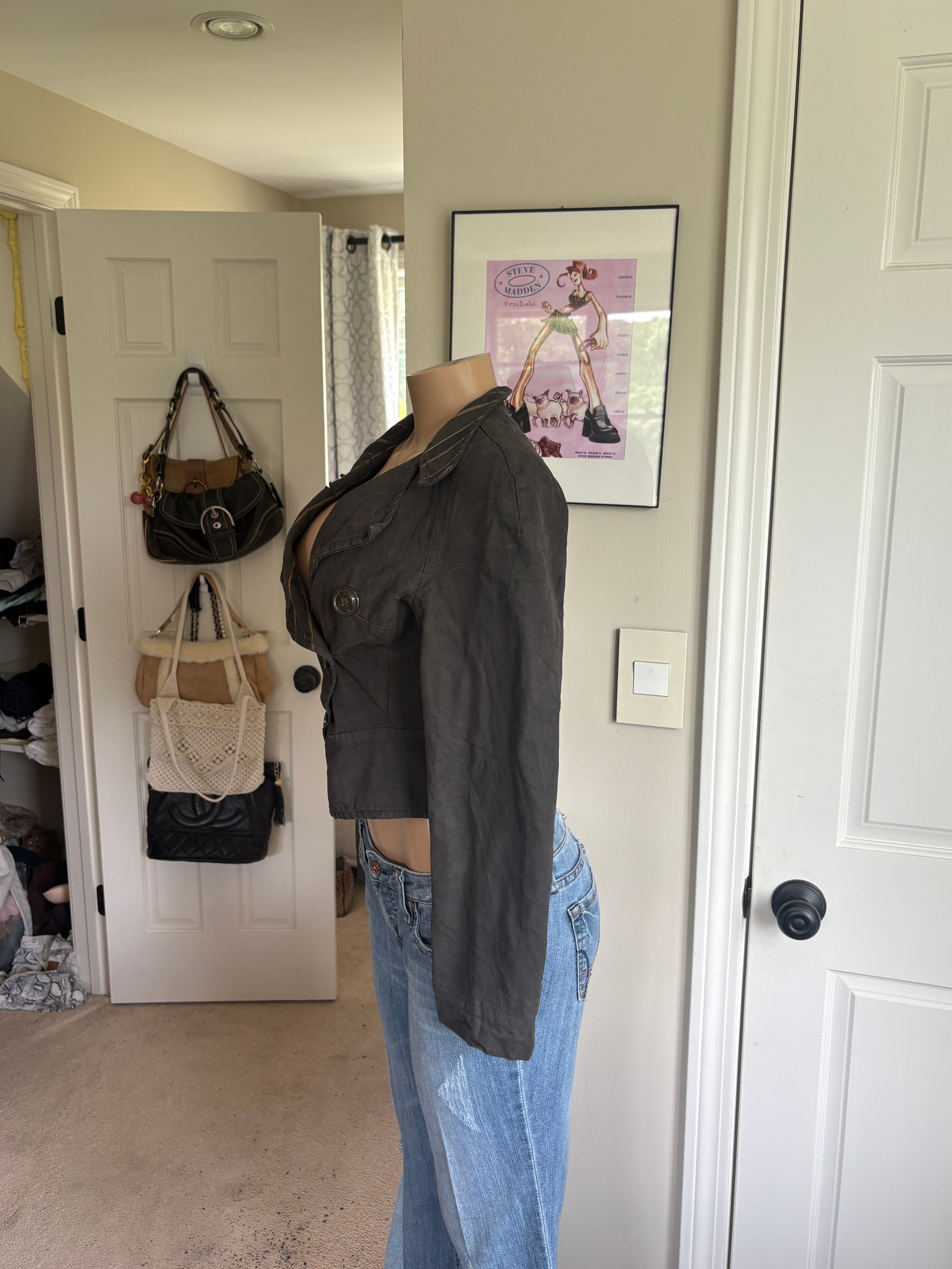 vintage Vivienne Westwood tailored drunken draped blazer (size S)