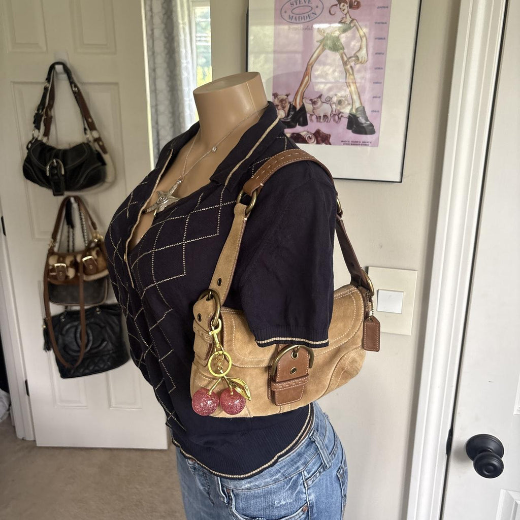 Y2K 2000s Burberry Dark Argyle Preppy Polo Top