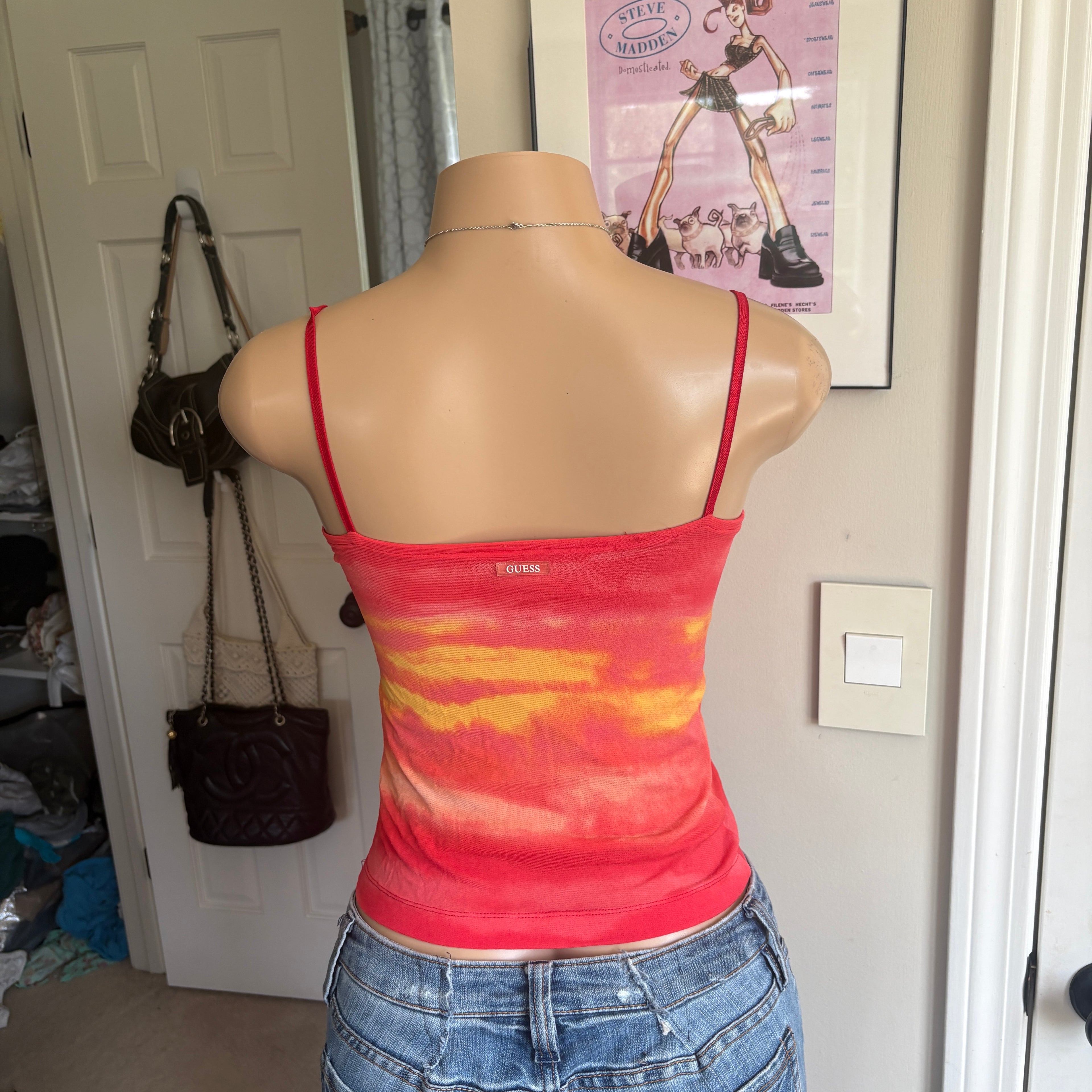 00s Guess tie dye sunset cami (size S)