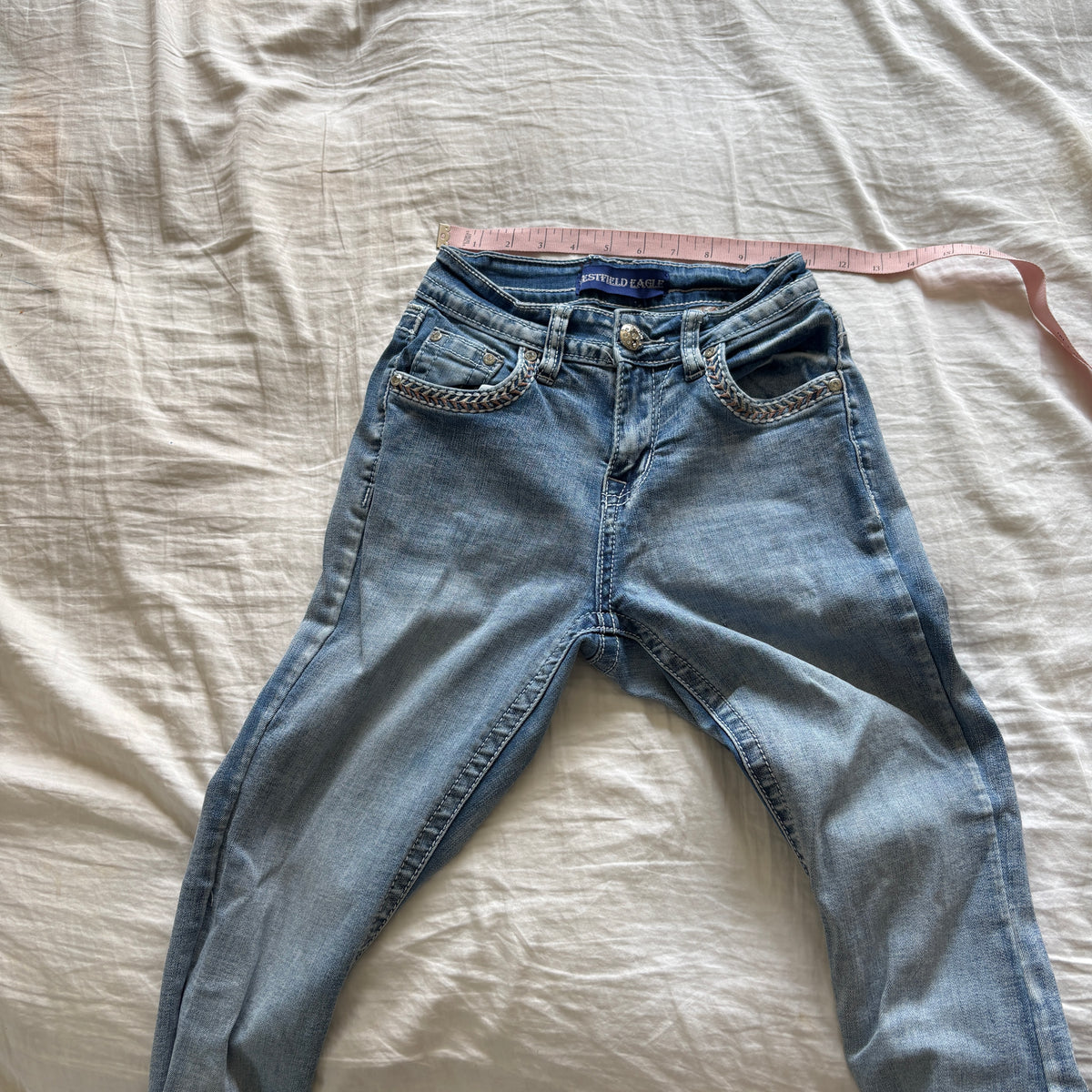00s Westfield Eagle bootcut jeans (size S)