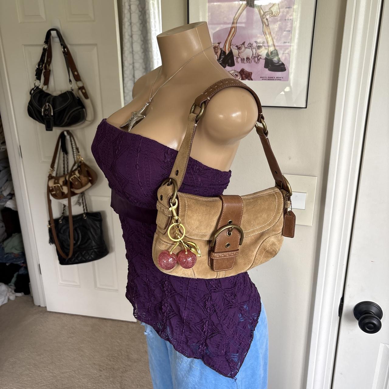 y2k 2000s fairy purple lace strapless babydoll tie back top