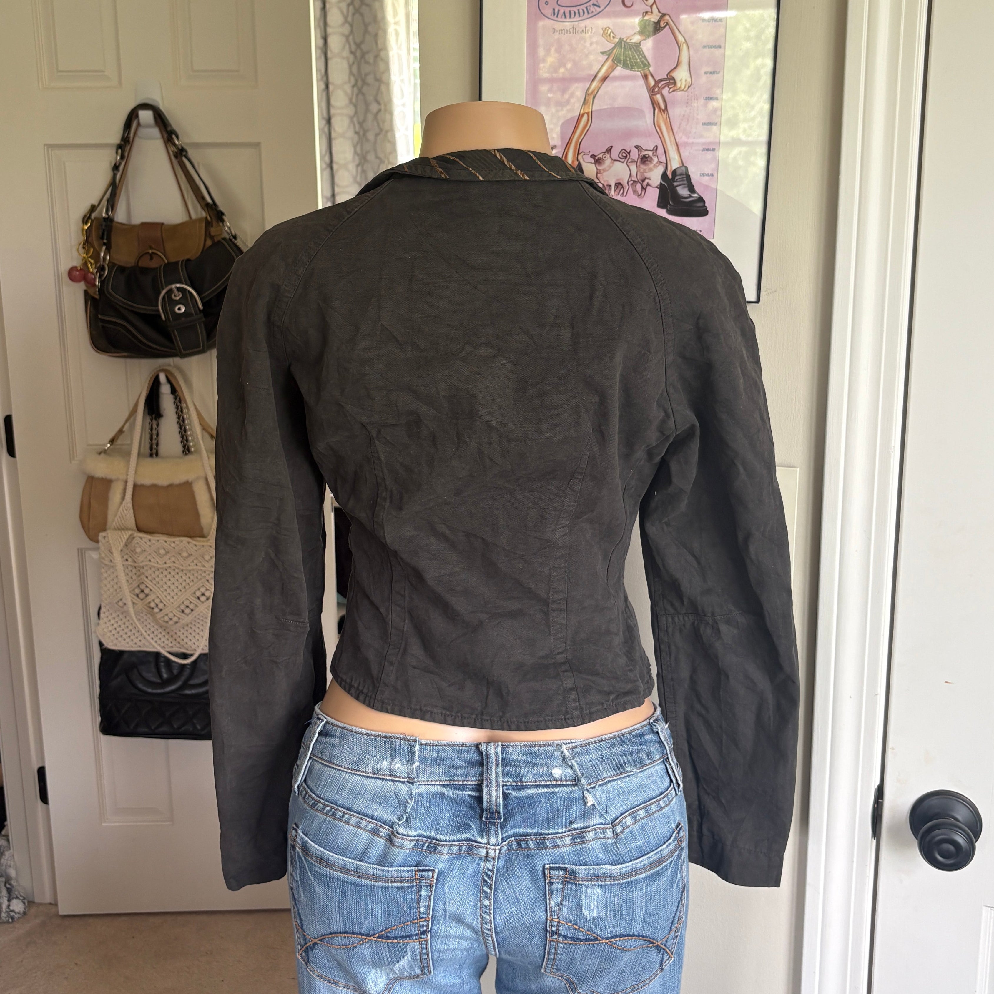 vintage Vivienne Westwood tailored drunken draped blazer (size S)