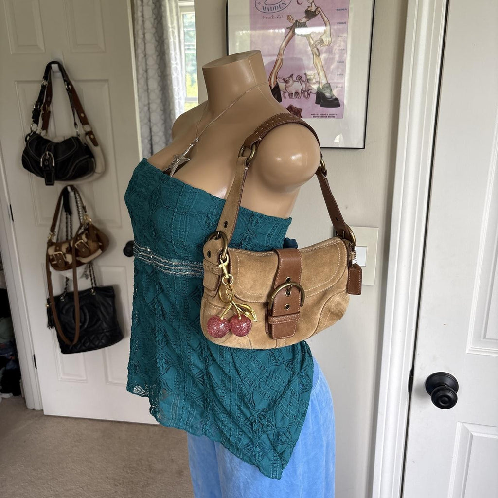 y2k 2000s Charlotte Russe teal lace sequin strapless tie back top