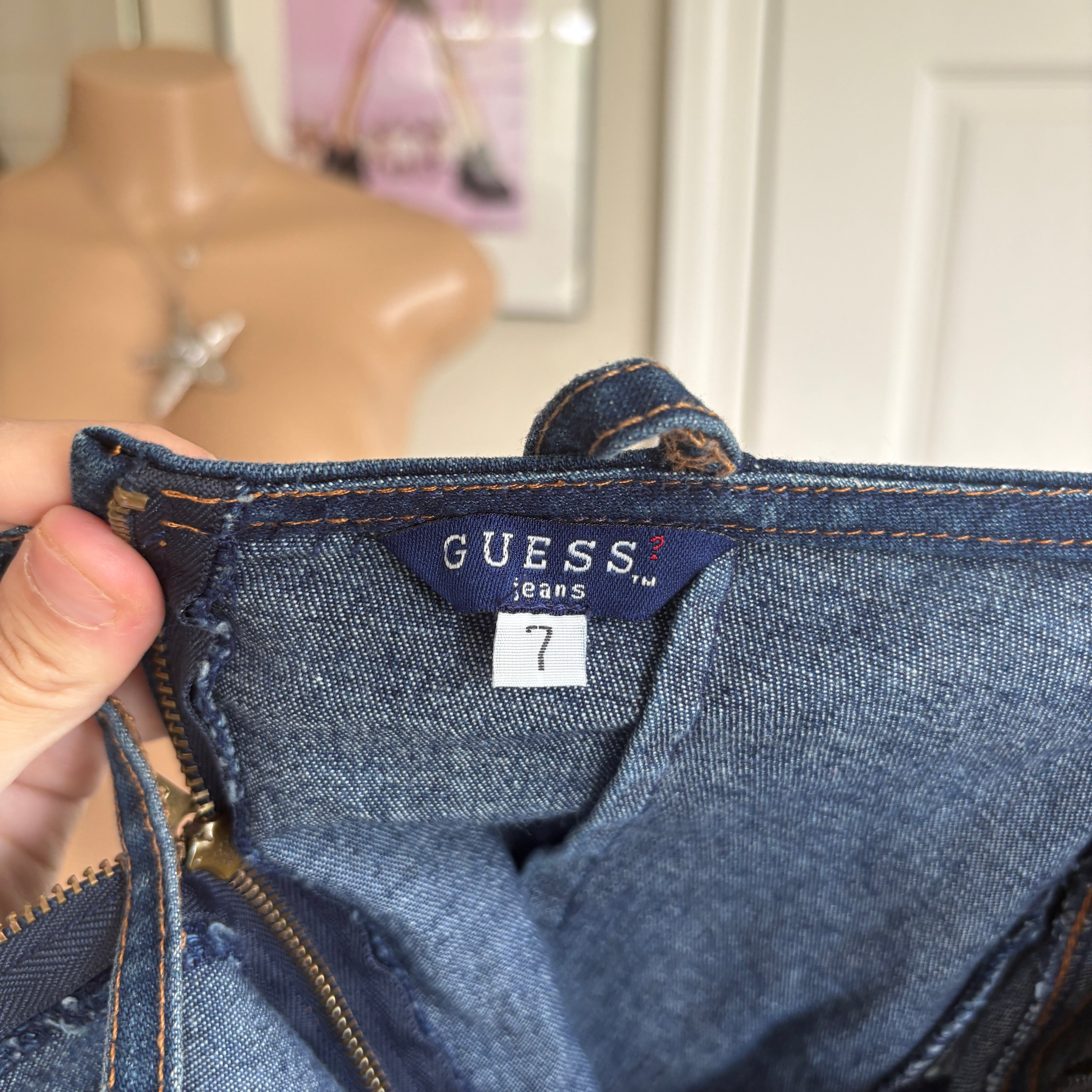 00s Guess denim dress (size M)
