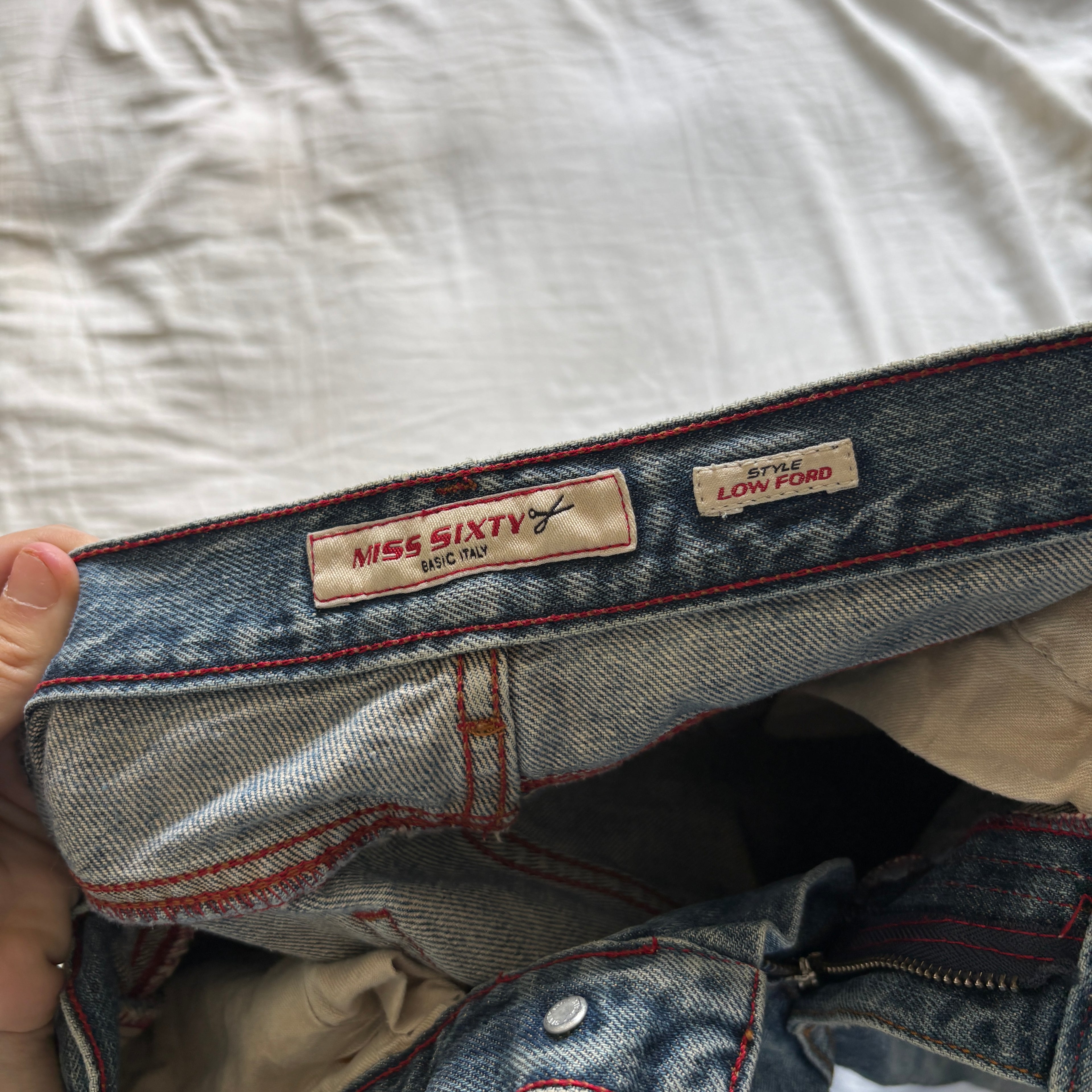 00s vintage Miss Sixty denim jeans (size S)