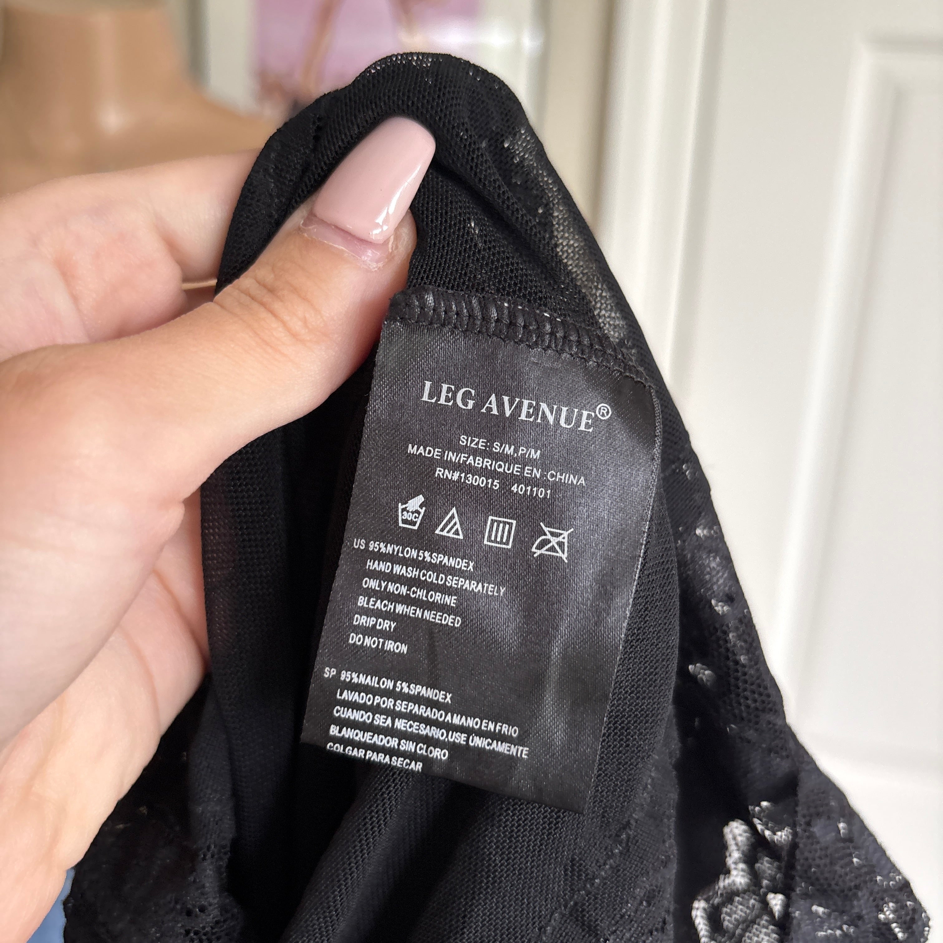 00s black lace floral cami (size S)