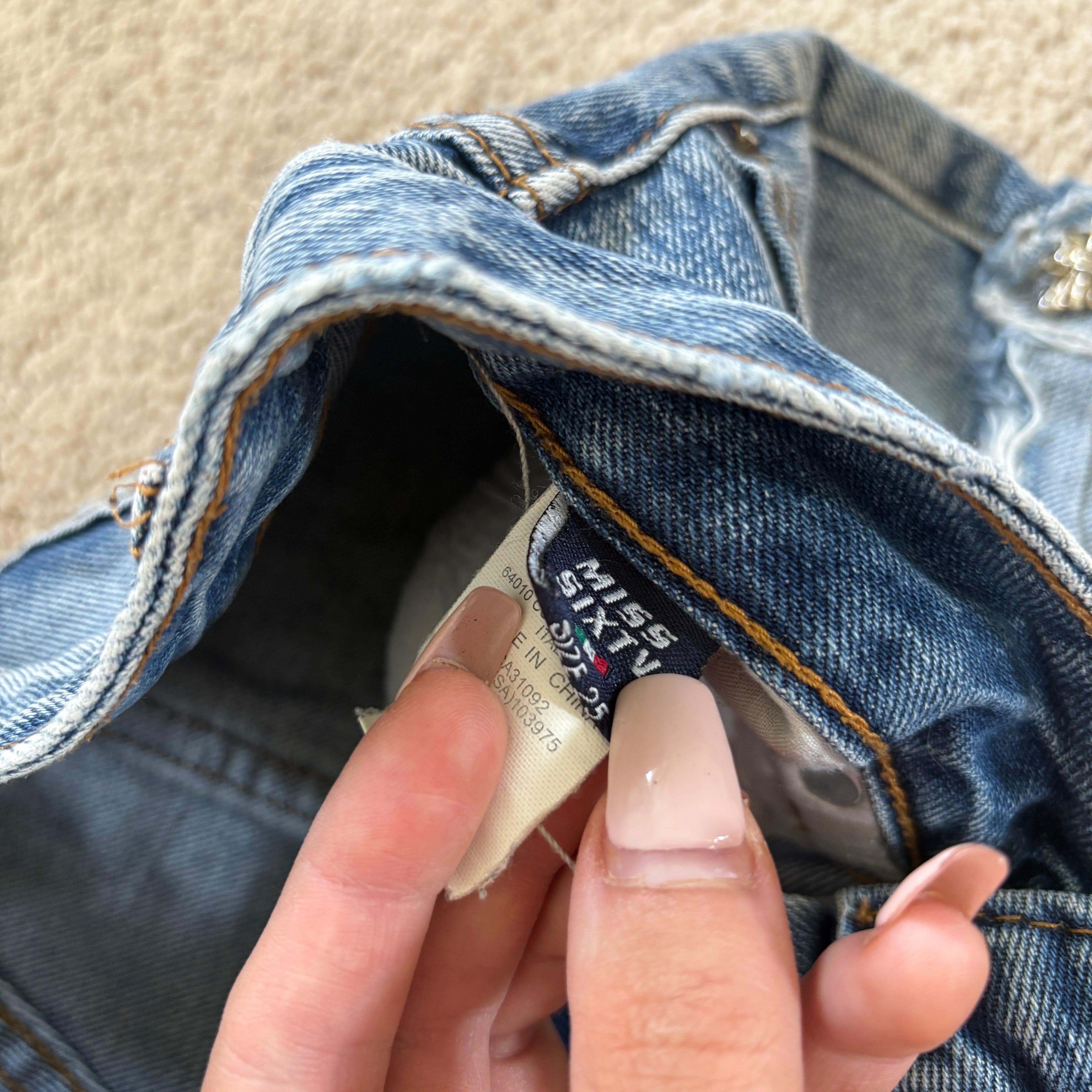 00s Miss Sixty denim shorts (size S)