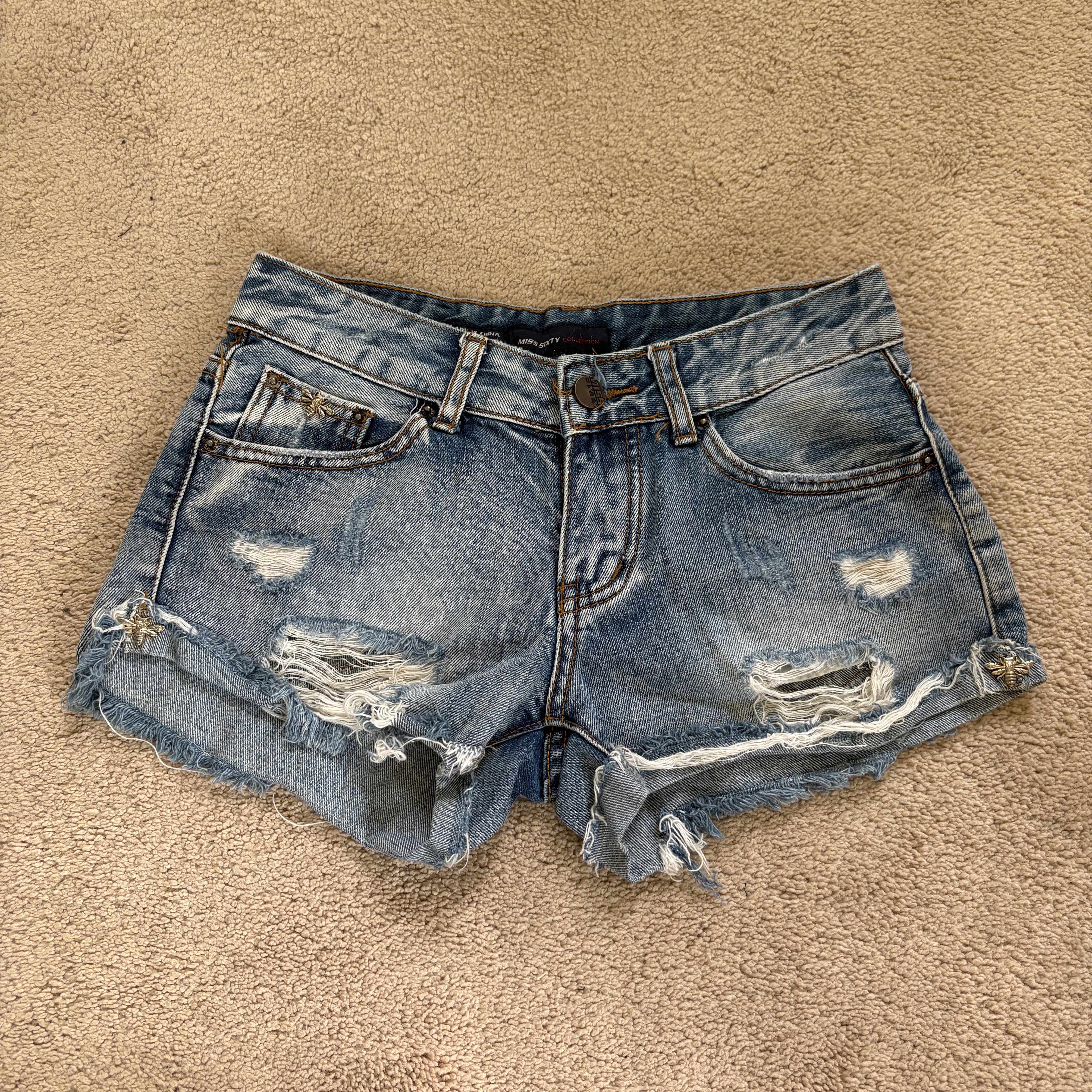 00s Miss Sixty denim shorts (size S)