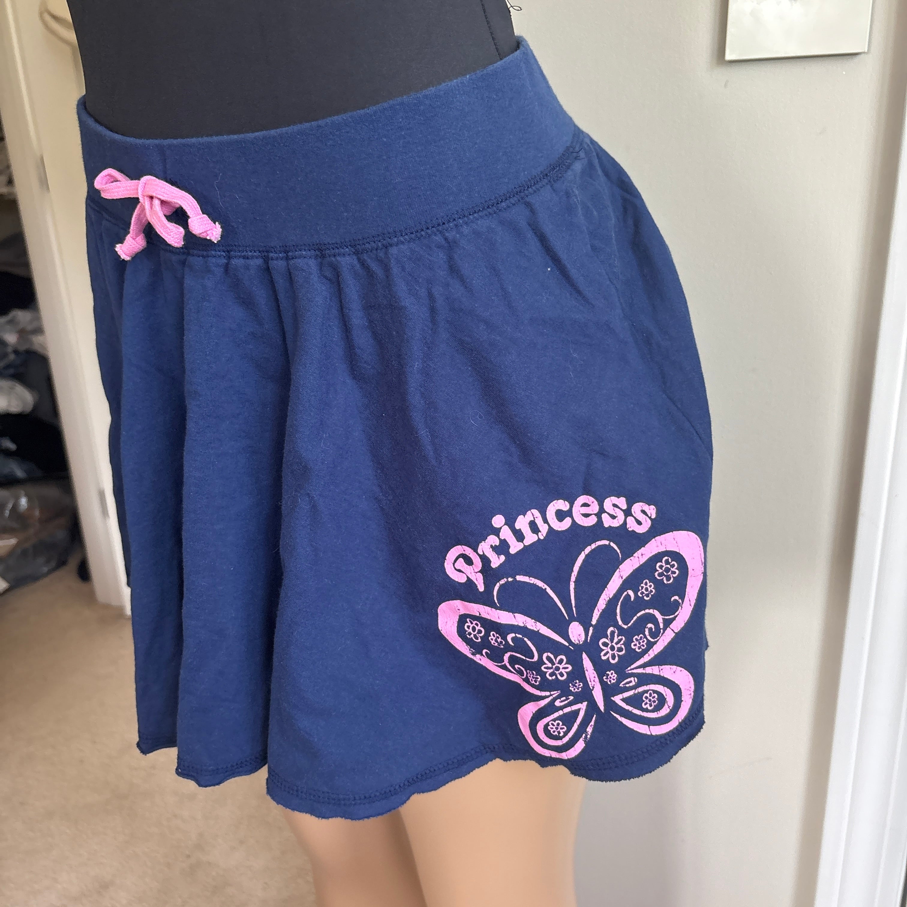 00s No Boundaries navy princess skirt (size S/M)
