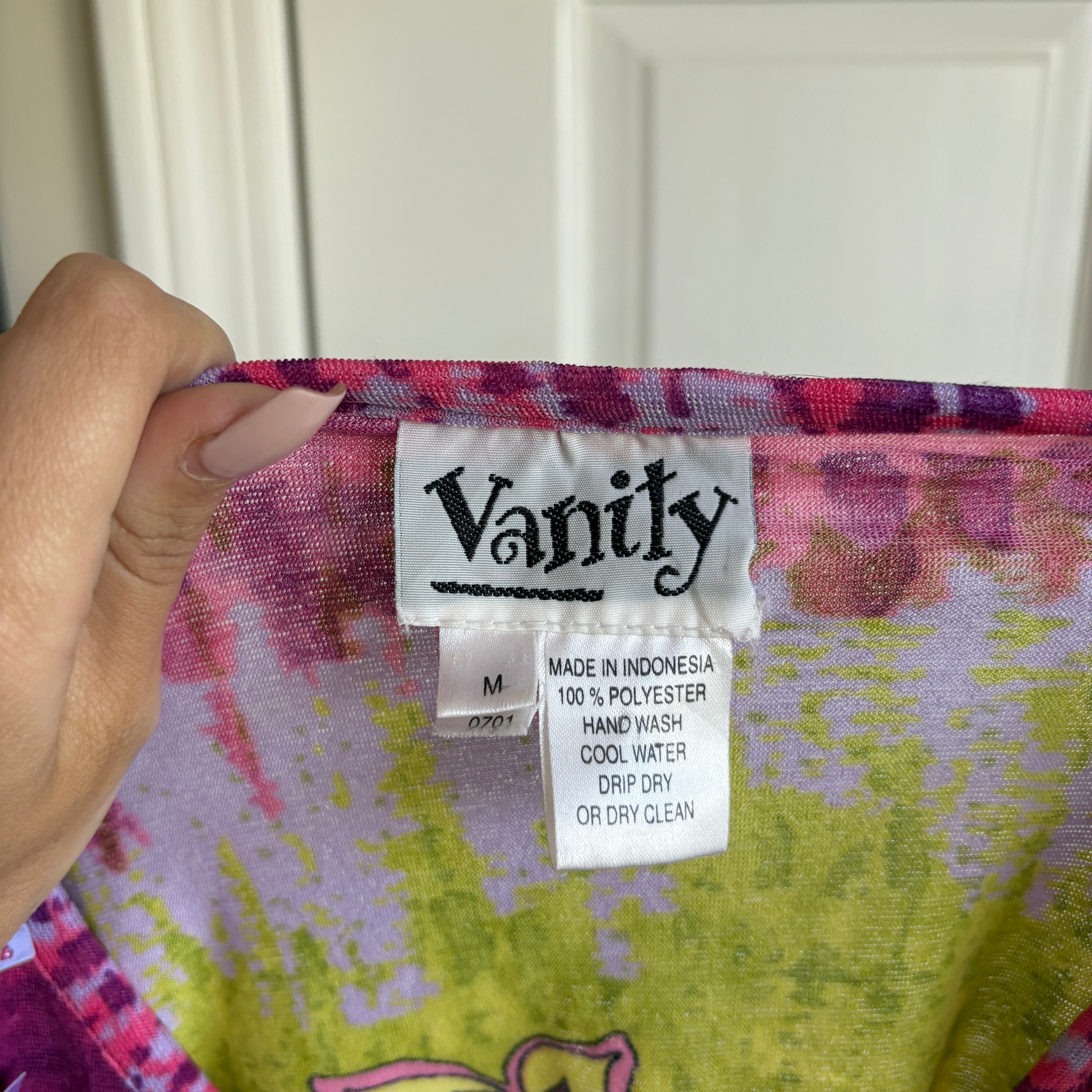 00s unique multi colored sequin long sleeve (size M)