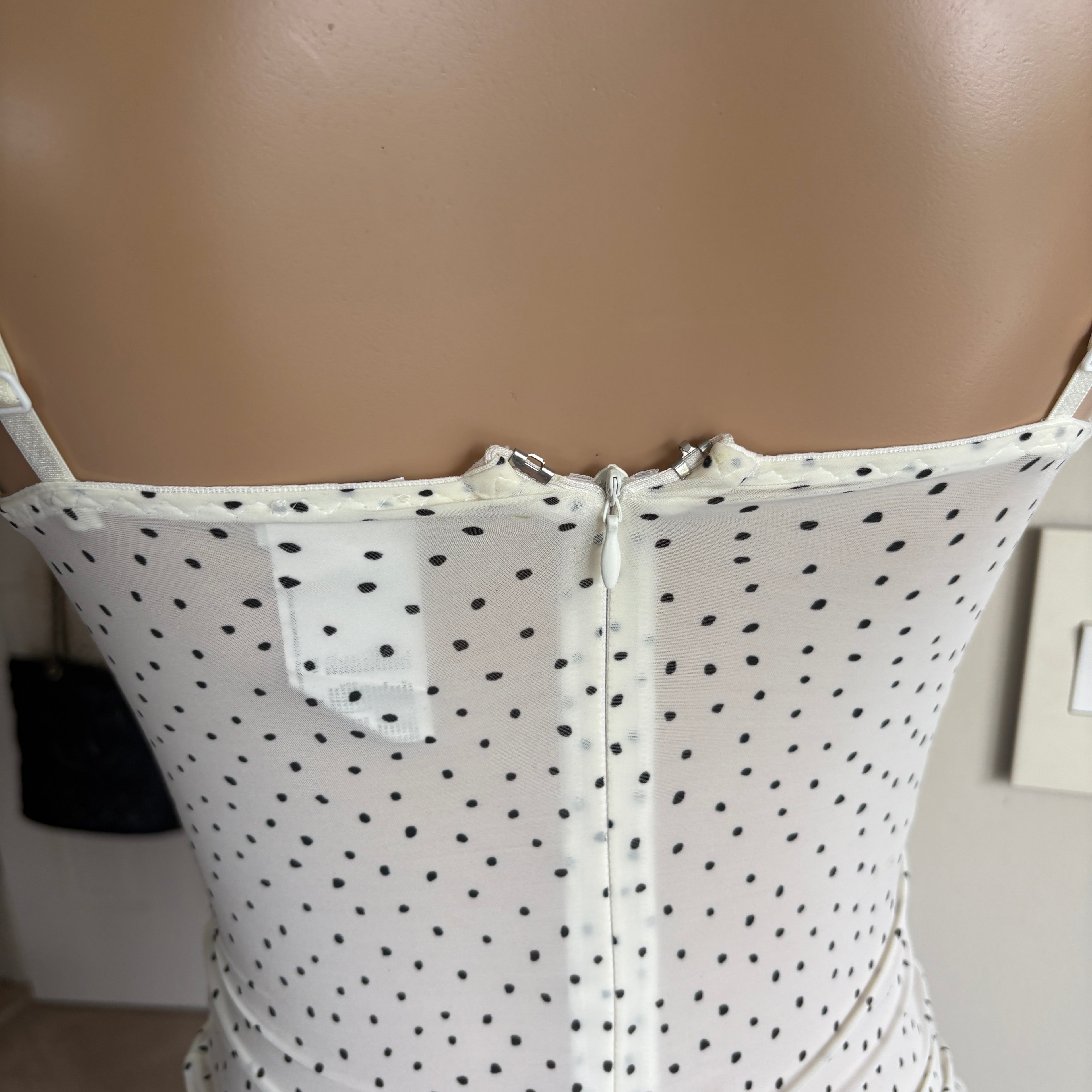 00s Intimissimi vintage polka dot corset top (size S)