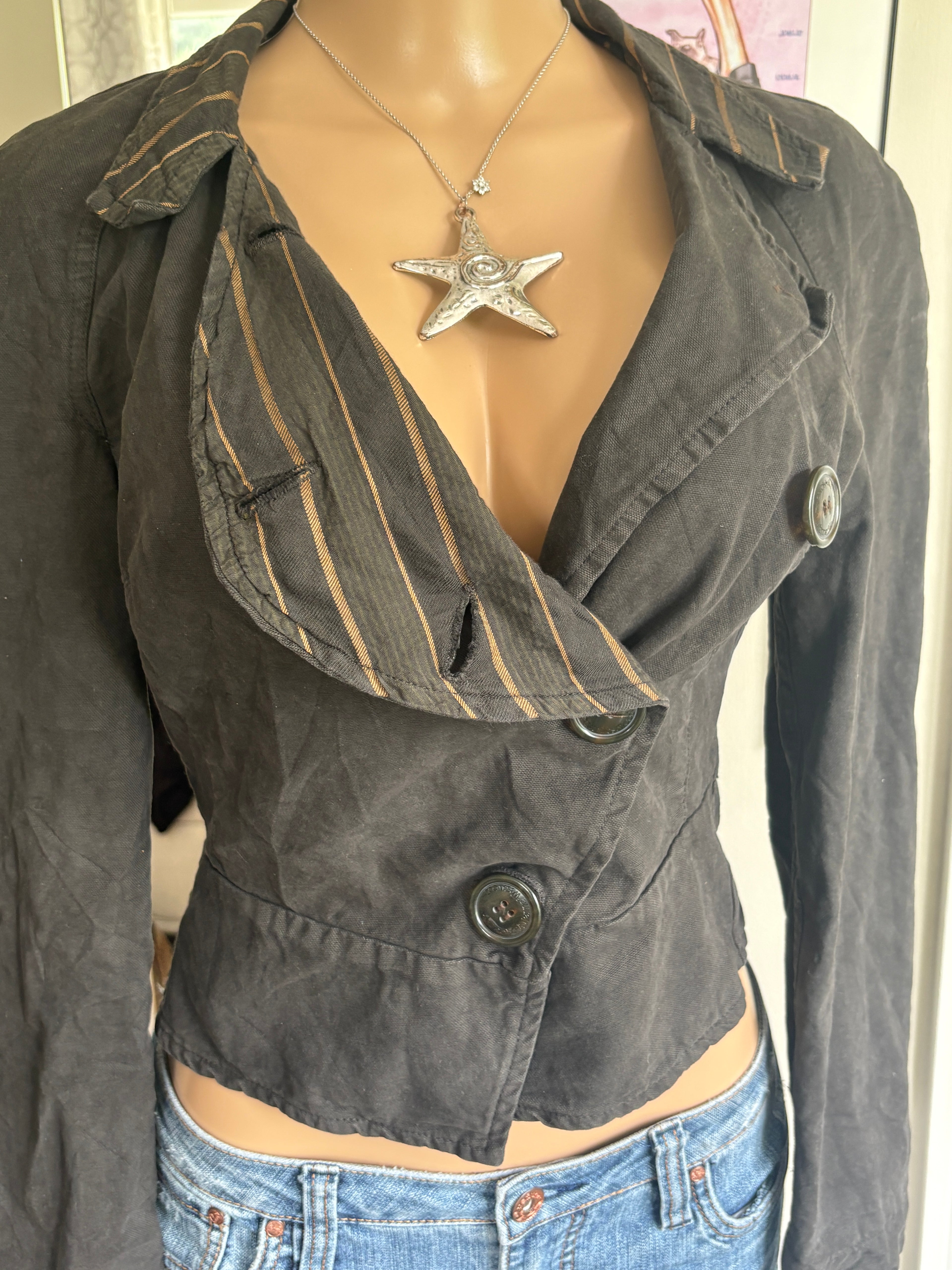 vintage Vivienne Westwood tailored drunken draped blazer (size S)