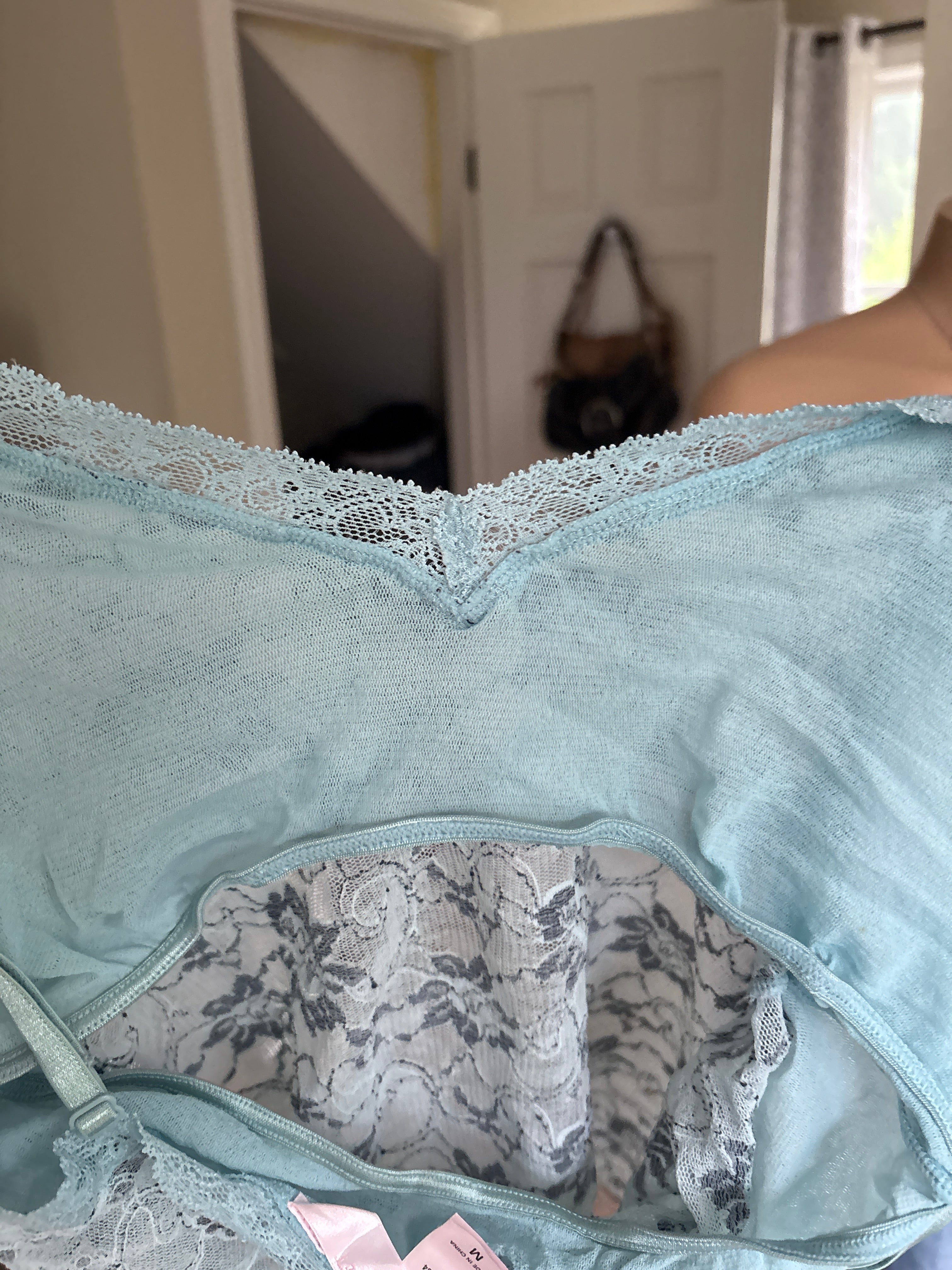 00s Victoria's Secret blue floral cami (size M)