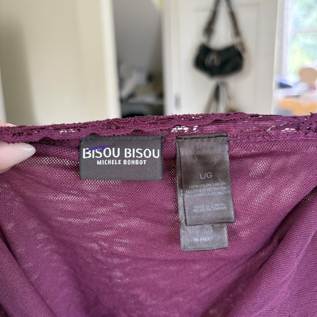 y2k 2000s fairy plum purple lace trim cami top