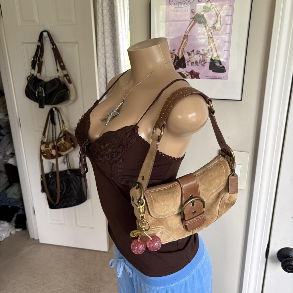 y2k 2000s fairy brown lace bustier cami top
