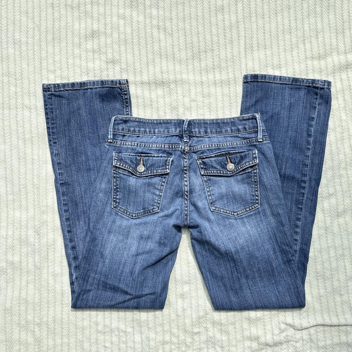 y2k 2000s Banana republic low rise bootcut jeans